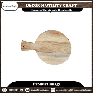 Tabla de madera con mango para picar, personalizada, hecha a mano - Product Image 3