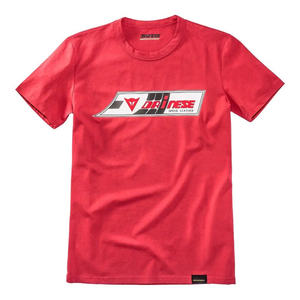 Dainese72 SPEED-LEATHER <b>T</b>-<b>Shirt</b> High Quality Rosso <b>Motorcycle</b> Auto Racing Wear Breathable Short Sleeves Motocross Jersey - Product Image 1