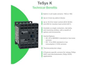 Contacteur électrique AC robuste conçu pour résister aux environnements difficiles assurant une alimentation sûre et constante - Product Image 2