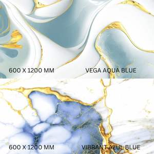 Carreaux de sol modernes antidérapants en céramique solide brillante de 600x1200mm pour mur intérieur chambre appartement salle à manger salle de bain hôpital - Product Image 4