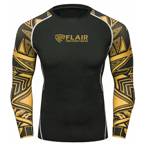 Rashguard Profesional Unisex para MMA, Transpirable, de Secado Rápido, Antibacterial, con Protección UV, Ropa Deportiva para Todos los Deportes al Aire Libre - Product Image 2