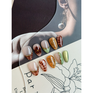 Golden Harvest – Accessoire de nail art élégant pour ongles à presser - Product Image 4