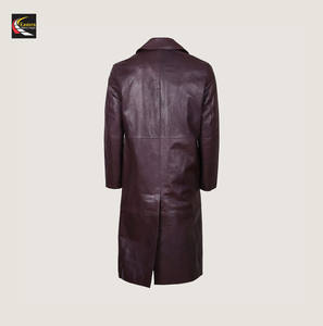 Trendy Women Leather Long <b>Coat</b> Wholesale Bulk Factory Supply Affordable - Product Image 4