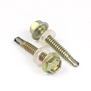 Tornillo Autoperforante para Techos con Cabeza Hexagonal y Arandela de EPDM - Product Image 1
