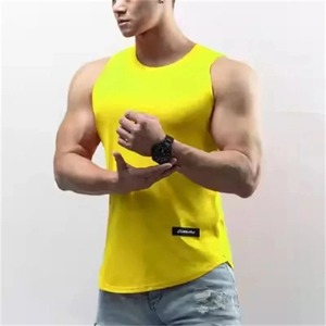 Camiseta sin mangas para entrenamiento de gimnasio, Camiseta deportiva para hombre, chaleco transpirable de malla fina para correr, camisetas sin mangas de secado rápido - Product Image 6