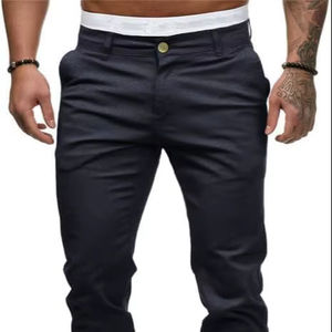 2025 produit à la mode OEM hommes 100% coton lavé vêtements de travail pantalons de sécurité Denim pantalon Cargo Jeans pour hommes - Product Image 2