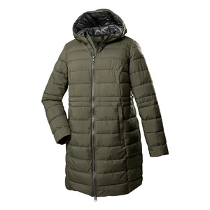 New Arrival Women's Windbreaker Coats Long Length Puffy Style Hot Sell Custom Design Winter Outwear <b>Jackets</b> & Coats - Product Image 4