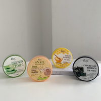 Gel apaisant hydratant Ekel 300g Aloe, charbon, escargot, miel 4 Type-Cosmétique coréen hydratant blanchissant anti-âge rides