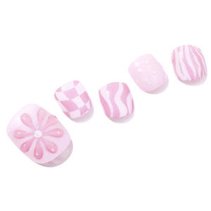 Uñas de Gel Coreanas 100% Calidad Profesional de Salón, Adhesivos para Uñas de Gel, Pedicura Vegana, Libre de Crueldad, Personalizadas, Venta al por Mayor - Product Image 1