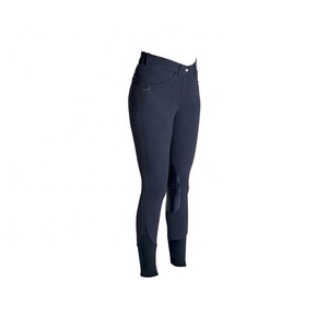 Collants équestres Jodhpur haut de gamme Culotte d'équitation avec logo personnalisé avec impression en silicone Collants de qualité à bas prix - Product Image 1