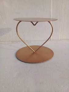 แท่นวางเค้กโลหะสีชมพูสำหรับใส่ขนมหวานคัพเค้กขนมลูกกวาดสำหรับงานเลี้ยงวันเกิดงานแต่งงาน - Product Image 6