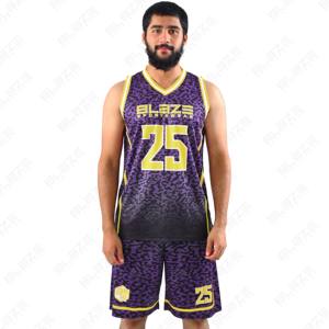 Sublimation <b>Basketball</b> Jersey Uniform Design <b>Basketball</b> Uniforms Plain Jerseys Set Custom <b>Basketball</b> Jersey and Shorts - Product Image 3