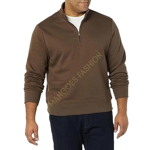 Suéteres de Forro Polar para Hombre, Estilo Holgado con Hombros Caídos y Cierre de Cremallera, Estampado Digital, Venta al por Mayor, Colección Invierno - Product Image 1