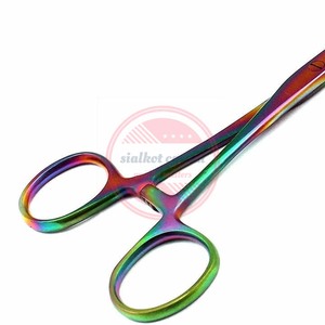 คีมหนีบยุงเครื่องมือผ่าตัดแบบโค้ง - Product Image 3