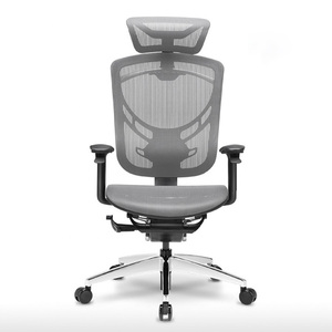 Silla Ergonómica de Malla Premium Ivino Gen II CTH-02, Altura Ajustable, para Oficina en Casa y Hospital, Tela Elegante con Reposacabezas - Product Image 4