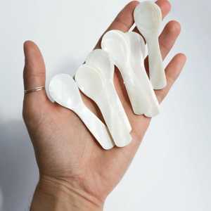 Cuillère en acier inoxydable avec miroir polonais sans BPA pour l'utilisation de caviar-Prix de gros - Product Image 4