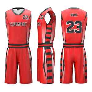 Ensemble de basket-ball de haute qualité pour adultes, jeunes, enfants, chemises et shorts de basket-ball, uniformes brodés personnalisés - Product Image 1