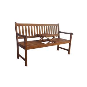 Table basse d'extérieur de style ferme optimale pour les hôtels, couleur personnalisable, logo, bois massif de haute qualité, confortable pour les invités - Product Image 5