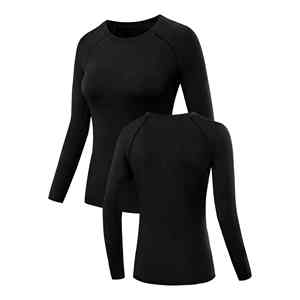 <b>Top</b> Quality Women <b>Long</b> <b>Sleeve</b> Compression Shirt Horse Riding Wear Racing Clothes Breathable <b>Yoga</b> Base Layer <b>Top</b> - Product Image 4