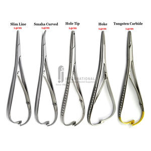 Ensemble d'instruments chirurgicaux orthodontiques manuels de qualité supérieure, porte-aiguilles Mathieu personnalisé, embouts TC, insert dentaire de base, haute qualité - Product Image 5