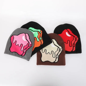 BSCI vente en gros unisexe acrylique hiver Ski chapeau haute qualité tricoté bonnet broderie étanche Gorras étiquette tissée pour les voyageurs - Product Image 1