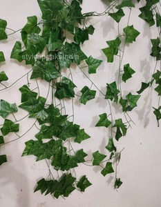 Leaf Creeper Fake Ivy Leaves Set de 12 piezas Artificial Greenery Vines Room Decor Wedding Garland Decoration Party Decor Ideas - Product Image 2