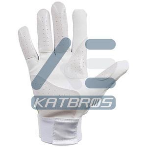 Guantes de Bateo de Béisbol de Cuero, Diseño OEM Personalizado con Agarre Potente y Manejo Superior - Product Image 5