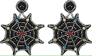 Pendientes de bandera india con estilo moderno para niñas y mujeres, cuentas de cristal Vintage de moda con gancho cristiano para fiestas - Product Image 6