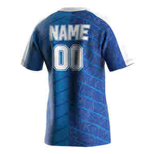 New Design Men's <b>T</b>-<b>shirt</b> Denim Breathable Winter Custom OEM/ODM - Product Image 4