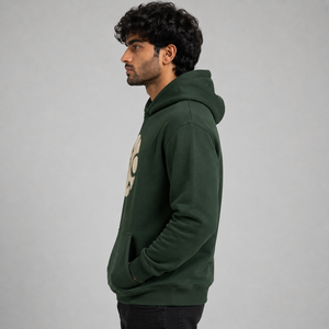 Sudadera con Capucha de Alta Calidad para Hombre con Estampado en Relieve, Tela Cómoda y Estilo Moderno para Uso Urbano Informal - Product Image 2
