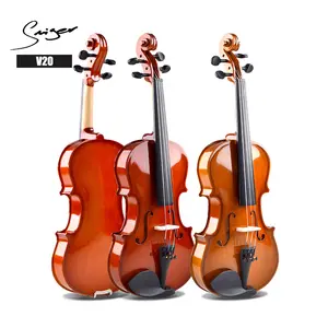 <span class=keywords><strong>Violino</strong></span> Smiger V-20 in Stock, Versione Aggiornata, Prezzo Conveniente, Top in Abete, Fondo e Fasce in Tiglio, Misura Intera, <span class=keywords><strong>2</strong></span> Opzioni di Colore, Finitura Lucida - Product Image 1
