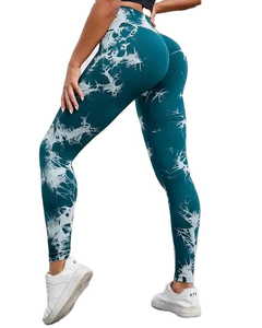 Leggings de sport sans couture pour femmes, très vendus, pour la salle de sport, le fitness, avec logo OEM, leggings élastiques à la taille, leggings de yoga - Product Image 1