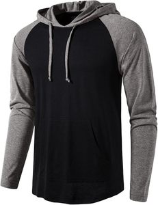 Sudadera con Capucha de Forro Polar para Hombre, Estilo Invernal, Unisex, Transpirable, Cortavientos, de Secado Rápido, 100% Algodón, Color Liso, Teñido Digital - Product Image 1