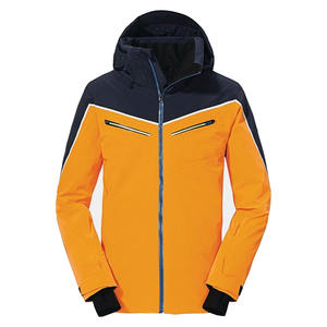 Chaqueta de esquí de talla grande para hombre a la moda, aislamiento de alta calidad, tela transpirable con cremallera, chaqueta a prueba de viento y agua para hombre - Product Image 1