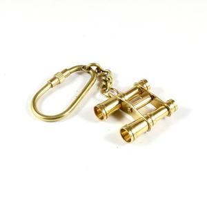 Small Brass Keychain <b>Lamp</b> Vintage Mini Flashlight Decorative Pocket Accessory - Product Image 5