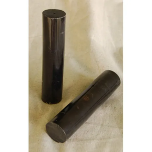 Barra Redonda de Cuerno de Búfalo Pulido de la MEJOR CALIDAD, Material Orgánico de Color Natural para Sellos y Cuchillos - Product Image 1