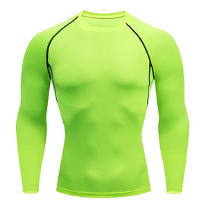 Chemise de Sport à manches longues hommes super-héros 3D Compression T-shirt séchage rapide hommes course T-shirt Gym Fitness haut éruption garde - Product Image 5