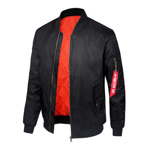 Venta caliente de nailon en blanco para hombre chaqueta bomber personalizada a prueba de viento/venta caliente para hombre chaqueta bomber reflectante personalizada hecha a medida - Product Image 5