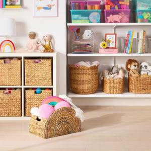 ตะกร้าหวายรุ้ง งานแฮนด์เมด ตะกร้าเก็บของ ขายส่ง เป็นมิตรกับสิ่งแวดล้อม ผลิตในเวียดนาม - Product Image 4