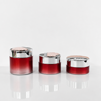 Ensemble de flacons cosmétiques de luxe Mingsheng 30ml 50ml 100ml 120ml 150ml Flacons en verre pour crème et lotion avec bouchons à couronne