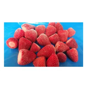 Führender Exporteur von guter Qualität Hot Selling New Season Frozen Whole IQF Strawberry Grade B zum Großhandels marktpreis