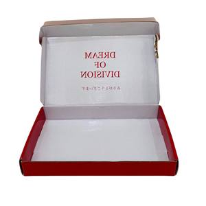 Boîte de papier ondulé rouge personnalisée de qualité supérieure | Bijoux recyclables écologiques et emballage cadeau - Product Image 2