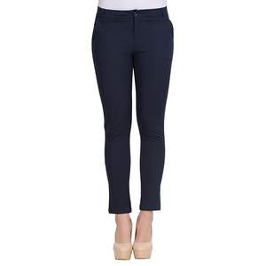 Pantalon Cargo décontracté pour femmes poche double face coupe régulière longueur cheville respirant taille moyenne conception été brodé - Product Image 2