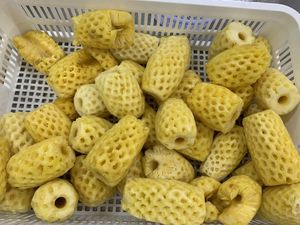 หั่นสับปะรดแช่แข็ง100% iqf หั่น/หั่น/หั่นสี่เหลี่ยมลูกเต๋าทำในเวียดนามที่มีคุณภาพสูง - Product Image 5