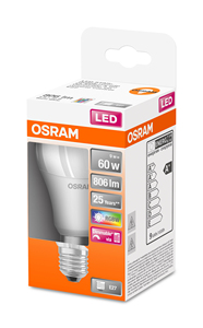 Lampada LED Retrofit Standard 2700K + RGB con telecomando 9W 806Lm (Osram 4058075045675) - Product Image 4