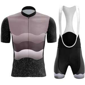 Manches longues matériau respirant maillot de cyclisme vêtements de sport 100% Polyester vêtements de cyclisme uniformes ensembles de cyclisme - Product Image 5