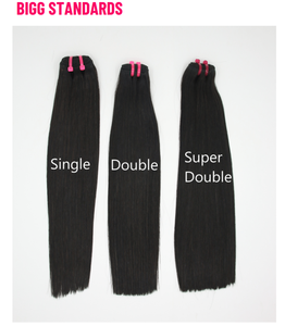 Extensión de trama de cabello humano Remy virgen de alta calidad tejido a máquina doble cutículas rectas naturales alineadas teñidas precio al por mayor - Product Image 6