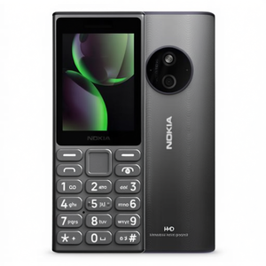Téléphone portable à fonctions de base, double SIM, 2G GPRS, 110 mAh, noir - Product Image 2
