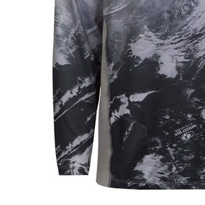 Chemises de pêche en tissu polyester avec impression par sublimation personnalisée, concevez votre propre logo personnalisé, manches longues, performance UPF 35 - Product Image 3