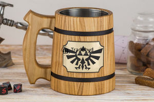 Taza de madera sostenible con estilo premium de Tradebyd como una taza de madera - Product Image 6